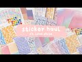 🧸 shopee sticker haul ft. local sticker shops