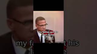 Famous Malcolm X reveals why he changed his name 💯 Wealth