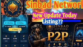 Sinbad Network P2P Full Guide | Earn More SNBD Coins
