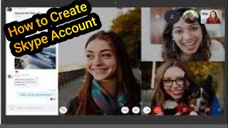 How to Create a Skype Account in Laptop ,Mobile By Learning With Happy Mood