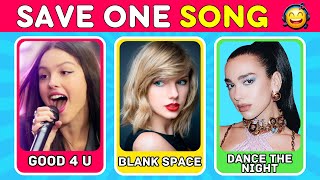 SAVE ONE SONG  Most Popular Songs EVER  | Music Quiz