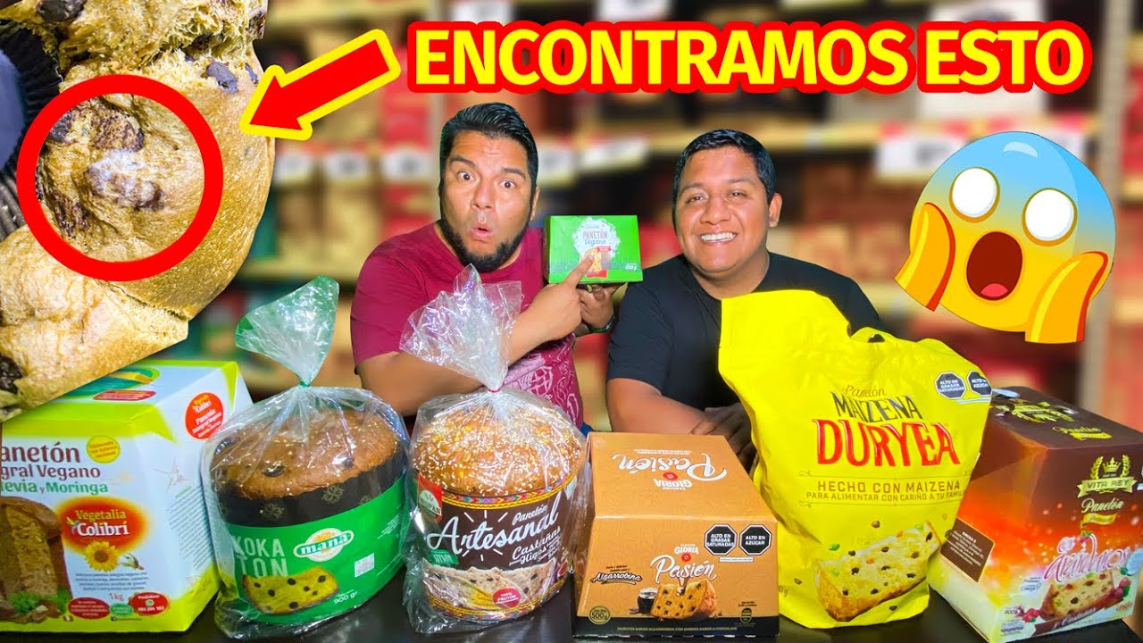 PROBAMOS LOS PANETONES MAS EXTRAÑOS Y PASÓ ESTO |@guiadebolsilloo ft @MiRecetaMagica