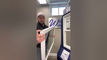 Remove and replace a window sash @windowworldnen