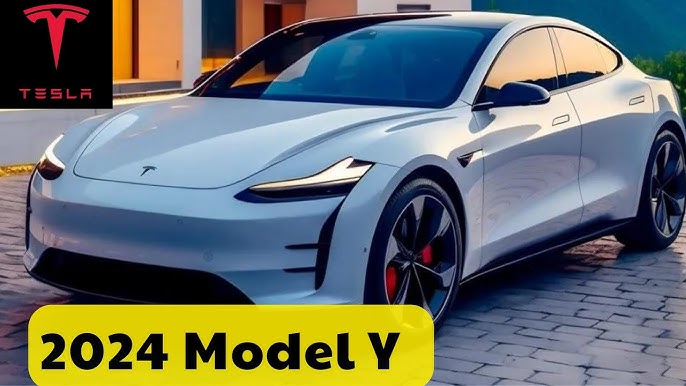 New Tesla Model Y: facelifted electric SUV's design previewed