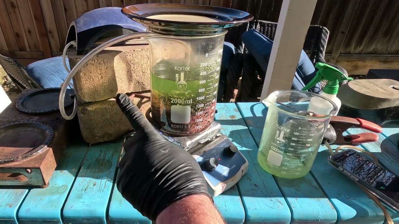 Gold Recovery from 1.35Kg of Low Grade Computer Pins