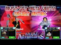 Max level 80 kisuke  coyote meta units  best damager  support in anime adventures roblox