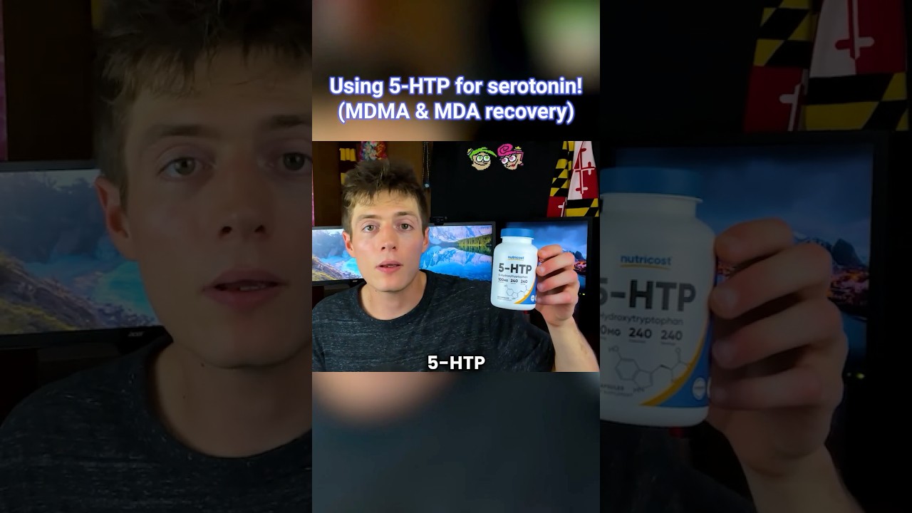 Using 5-HTP to regulate serotonin! (MDMA & MDA recovery)