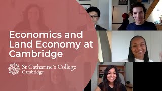 Economics & Land Economy at Cambridge: Webinar with St Catharine's College