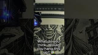Blank Wood to Anime Masterpiece – Engraving Magic! 🎥 #AnimeArt #Timelapse #SatisfyingVideo