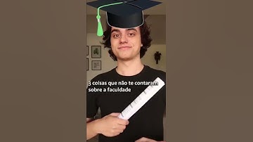 3 COISAS QUE NÃO TE CONTARAM SOBRE A FACULDADE #shorts
