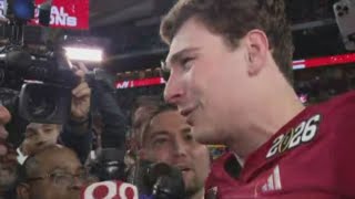 IU quarterback Fernando Mendoza wins the CFP National Championship in his hometown
