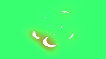 Explosive Liquid Burst Animation on Green Screen | Cartoon Swirl VFX Motion Graphics