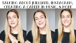 getting real about my time at Juilliard & MORE | my first podcast interview