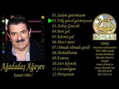 Agadadash Agayev 7-1986 (Full Concert Recording)