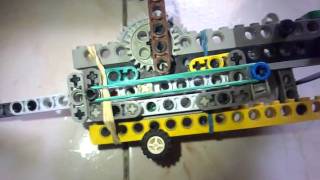 Lego NXT robot  shooting Mechanism