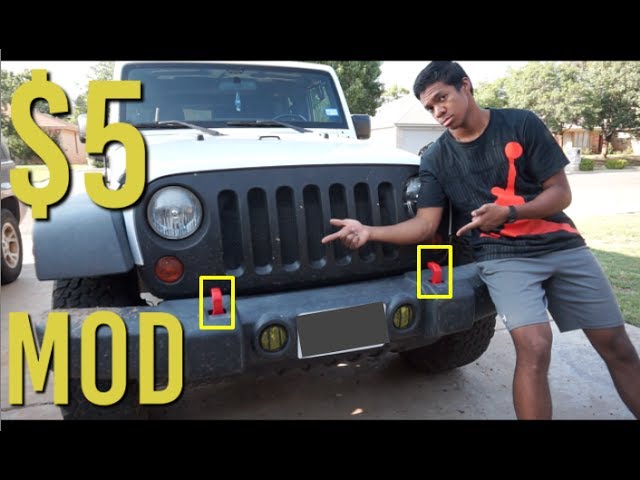 Rubicon Hard Rock Tow Hooks for Five Dollars - YouTube