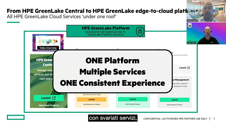 HPE GreenLake Edge-To-Cloud Platform Webinar - IT
