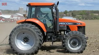 AGCO RT145 Tractor Working on Spring Tillage