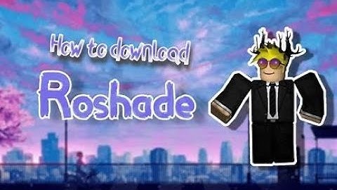 How to install RoShade on laptop/PC Tutorial #roblox #RoShade #tutorial #freedownload #download