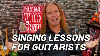 Singing Lessons For Guitarists | Ken Tamplin Vocal Academy