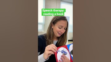 Reading a Book in Speech Therapy