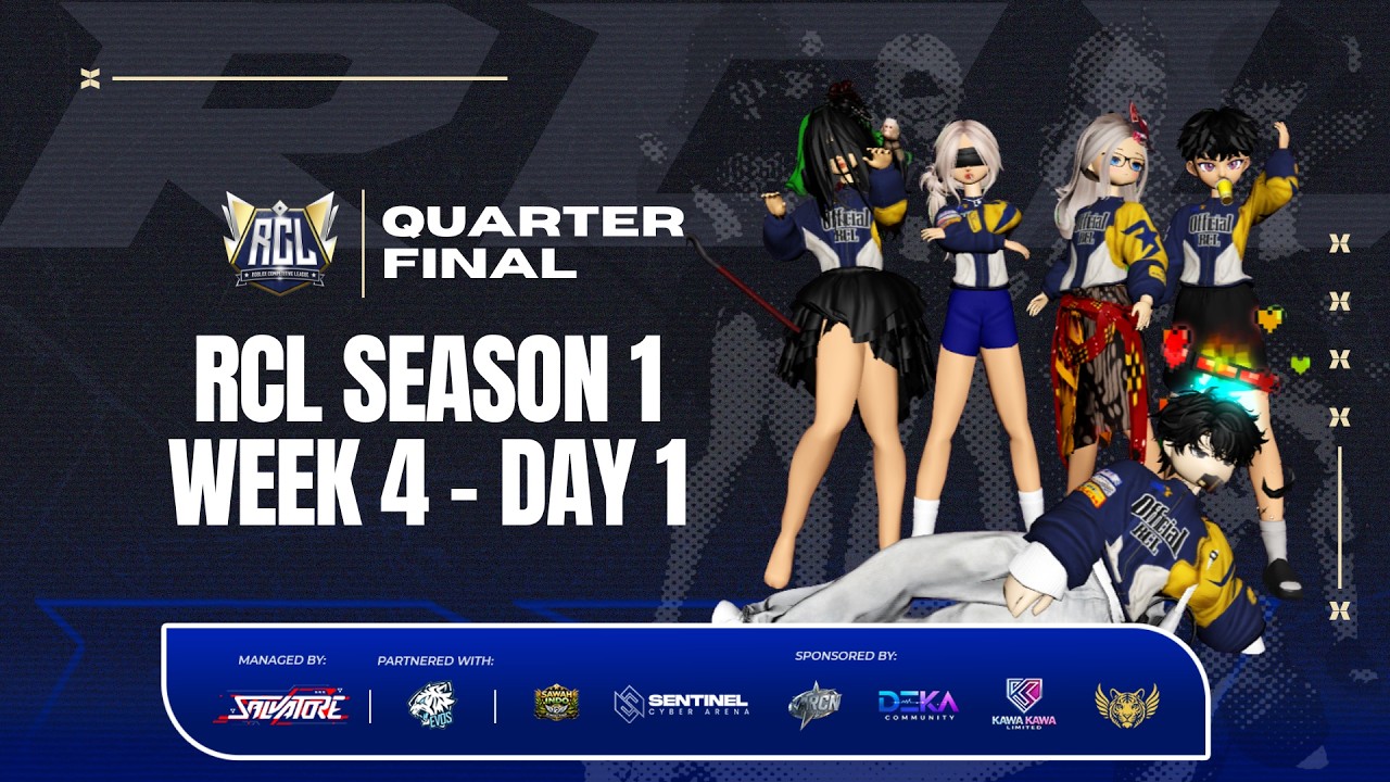 #RCL Roblox Competitive League Quarter Final Week 1 Day 1 - YouTube