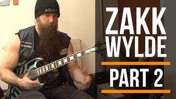 Writing New Songs For Black Label Society & Writing Influences | PART 2 Zakk Wylde Interview