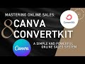 The ultimate simple sales system canva sales page  convertkit commerce