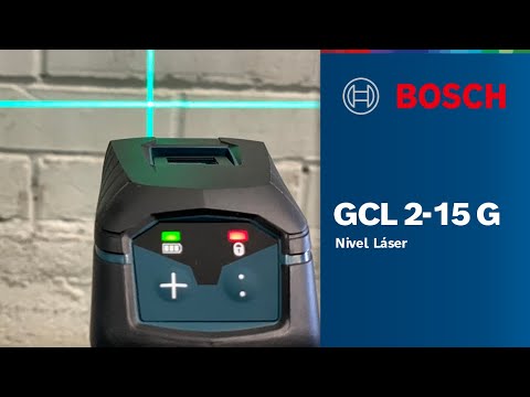 Laser De Linea Bosch Gcl 2 15 G Professional Youtube