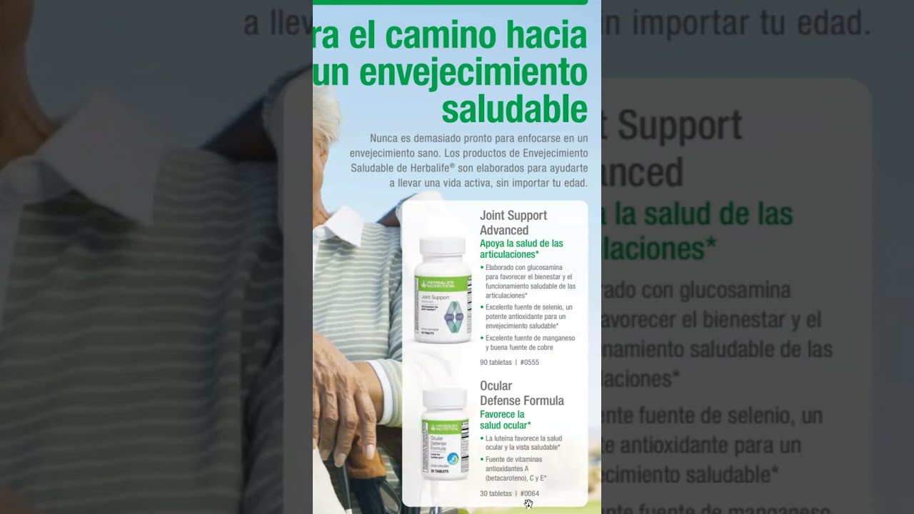 Favorece la salud ocular con ocular defense formula de Herbalife EEUU #ojos