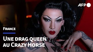 Violet Chachki, une drag queen sur la scène du Crazy Horse | AFP