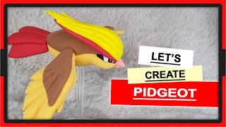 Pokemon Pidgeot Clay Sculpt