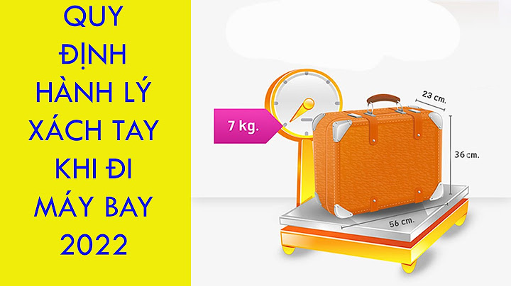 Cách tính kg hành lý khi đi máy bay