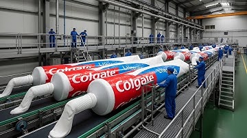 🦷How Colgate Toothpaste Is Made | Inside Modern Factory Production Line 🏭