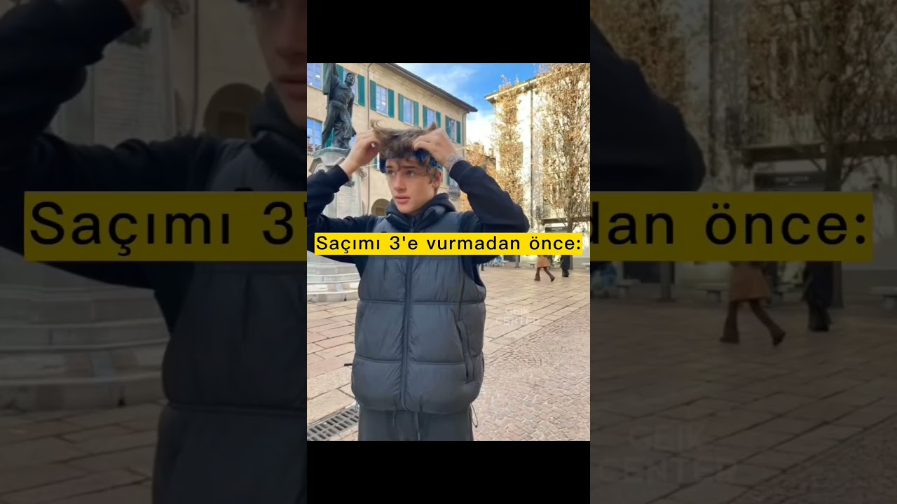 Saçımı 3 e vurmadan önce 