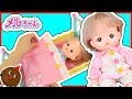 メルちゃん おもちゃアニメ 入門セットでちゃんとお世話できるかな？お人形セット Baby Doll Mell-chan Toy Animation