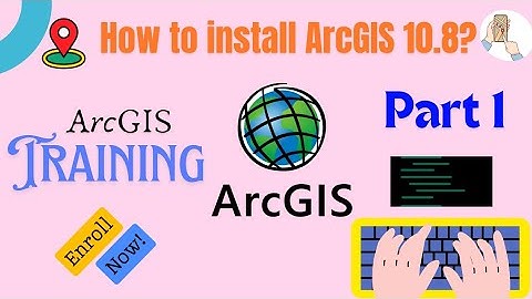 How to download &  install Arcgis 10.8 in laptop? link in the comment | gis training #1