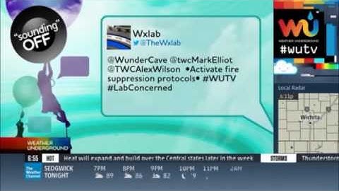 Weather Underground Funny Moment