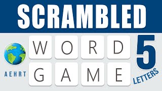 Scrambled Word Games - Guess the Word Game (5 letters word) screenshot 2