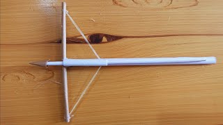 How to make paper cross bow | paper mini cross bow | paper cross bow tutorial