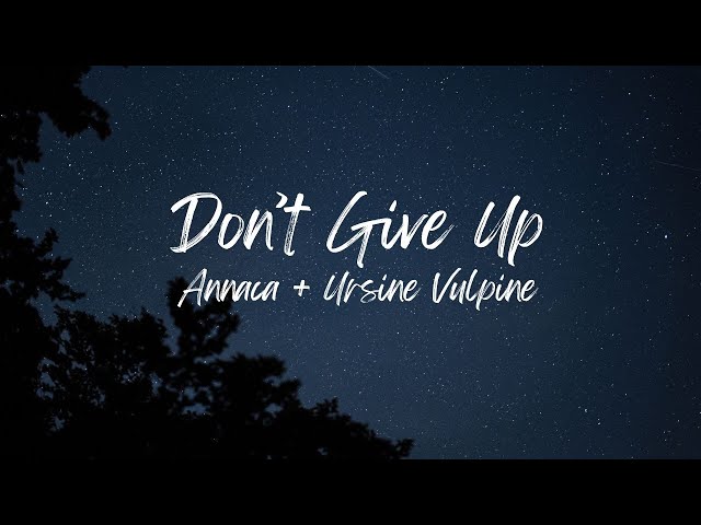 Ursine Vulpine u0026 Annaca - Don't Give Up (Slowed + Reverb) class=