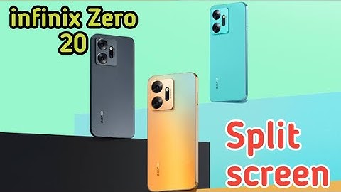 Split Screen On In Infinix Zero 20, Create Dual Screen In Infinix Zero 20,