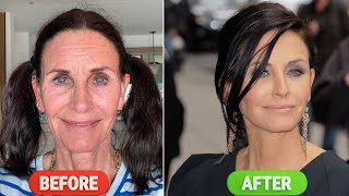 CELEBRITY BEFORE AND AFTER PLASTIC SUERGERY | Courteney Cox |