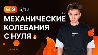 МЕХАНИЧЕСКИЕ КОЛЕБАНИЯ С НУЛЯ | Финальный Курс ЕГЭ 2024 | Эмиль Исмаилов - Global_EE