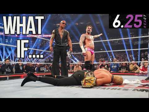 6.25 WRESTLING СМОТРЯТ "Каждая WrestleMania, если бы Ellimination Chamber победил другой финалист."