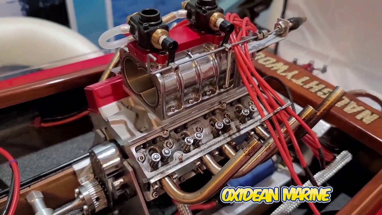 Mini-V8 Update in an Rc Boat!! - YouTube