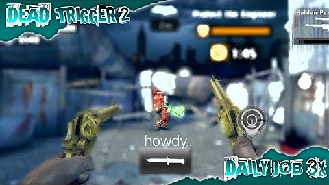[ DEAD TRIGGER 2 ] Golden Peacemaker..
