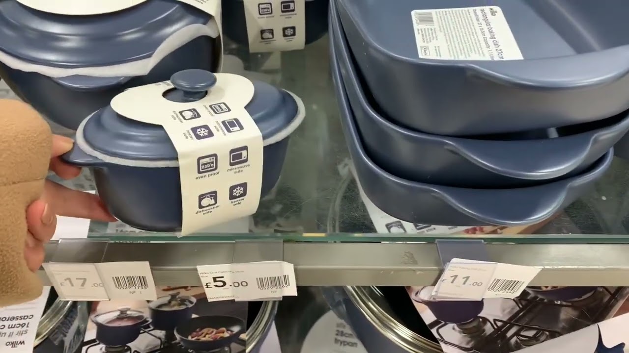 PANS AVAILABLE IN WILKO OCTOBER 2022 