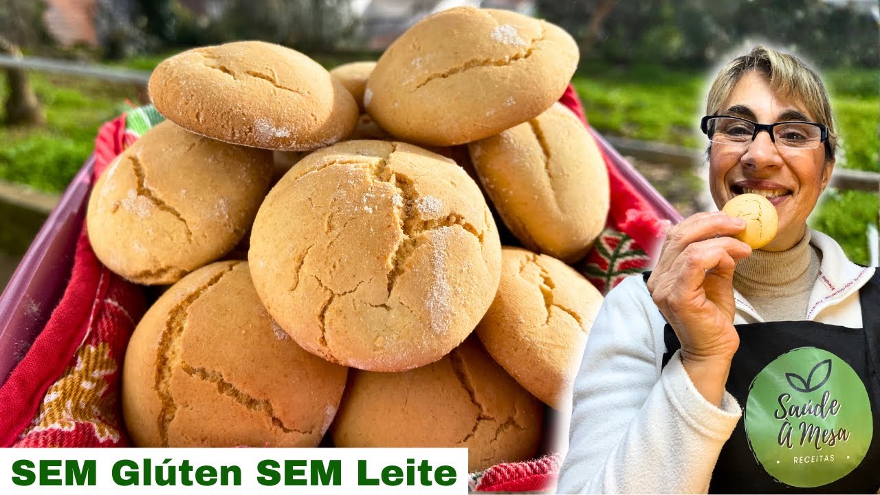 Biscoitos de Natal 🎄 SEM Glúten SEM Leite, Fácil e Rápido!