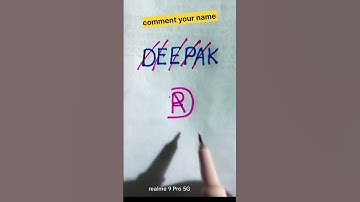 DEEPAK NAME SIGNATURE STYLE 😱|| DEEPAK NAME VIDEO || #art #subscribe #youtube #short #video